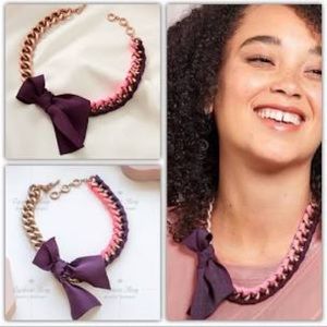 Stella & Dot “ Bella Bow” Necklace